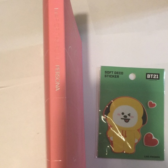 BTS persona álbum Versión 03 & BT21 chimmy sticker - Picture 2 of 2